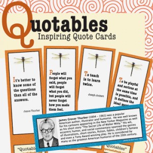Quotables Quote Cards from Experiential Tools