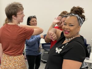 Jen Stanchfield's Facilitation workshop for AISD Parent Support Family Engagement Team